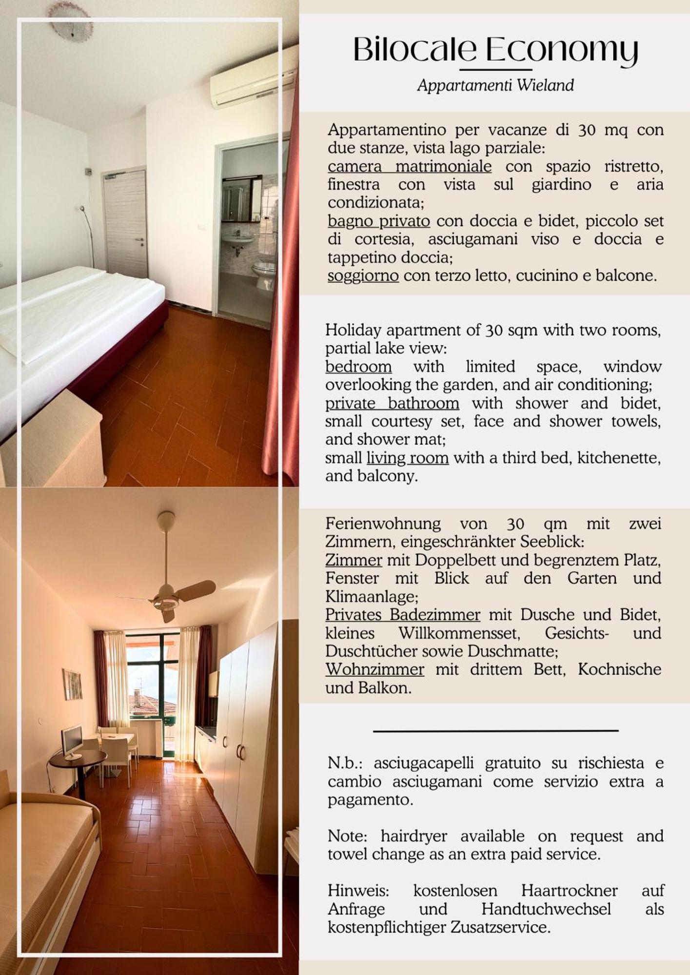 Residence Wieland Тори дел Бенако Стая снимка